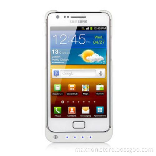 2,200mAh Power Battery Case for Samsung Galaxy S2/i9100 with Kick Stand